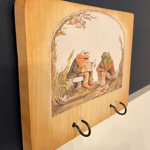 Frog & Toad Handcrafted Wooden Key Rack for Wall set A - Etsy