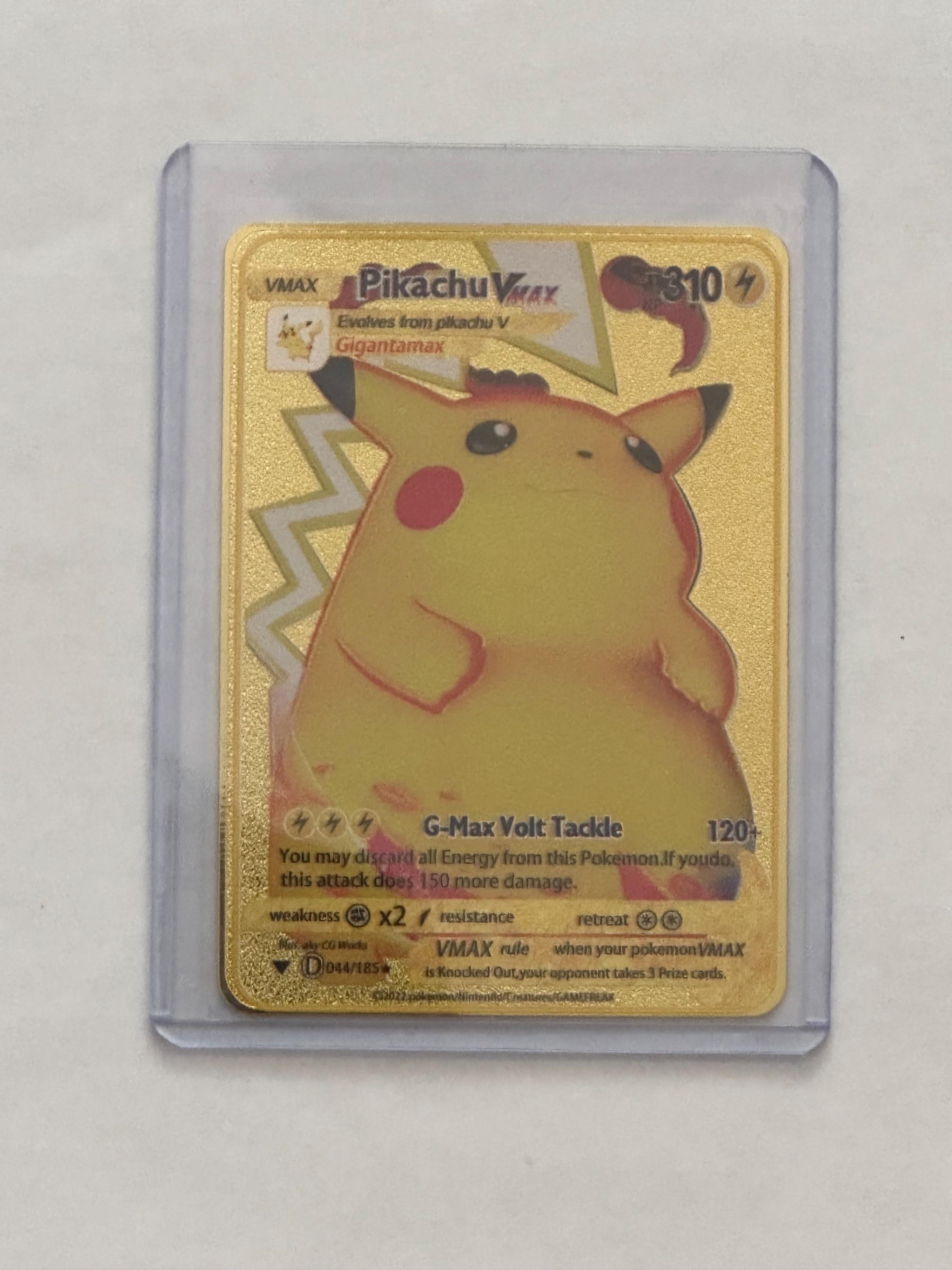 Pikachu Vmax - Etsy