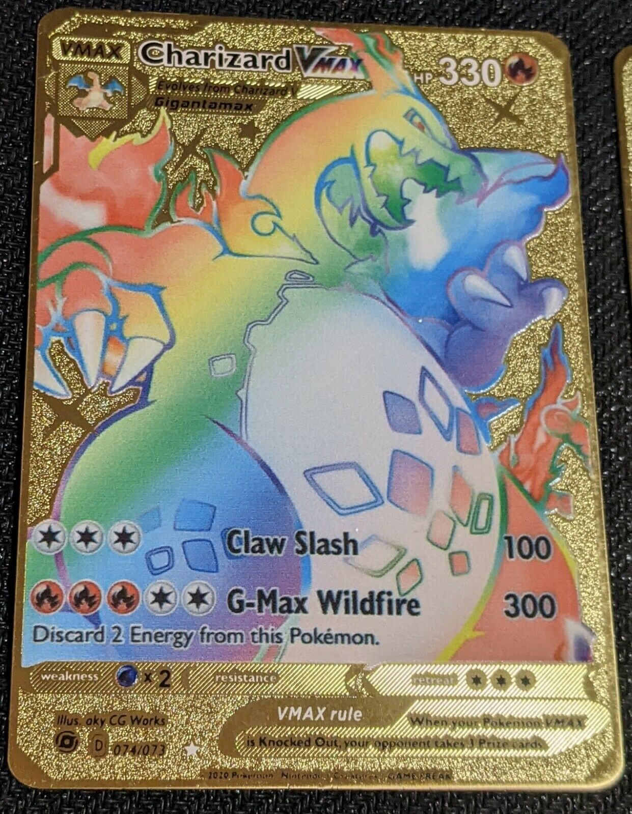 Custom Handmade PROXY Pokémon Cards! VMAX Charizard Rainbow Rare, Pikachu  Illustrator - Toys - Hamden, Connecticut, Facebook Marketplace