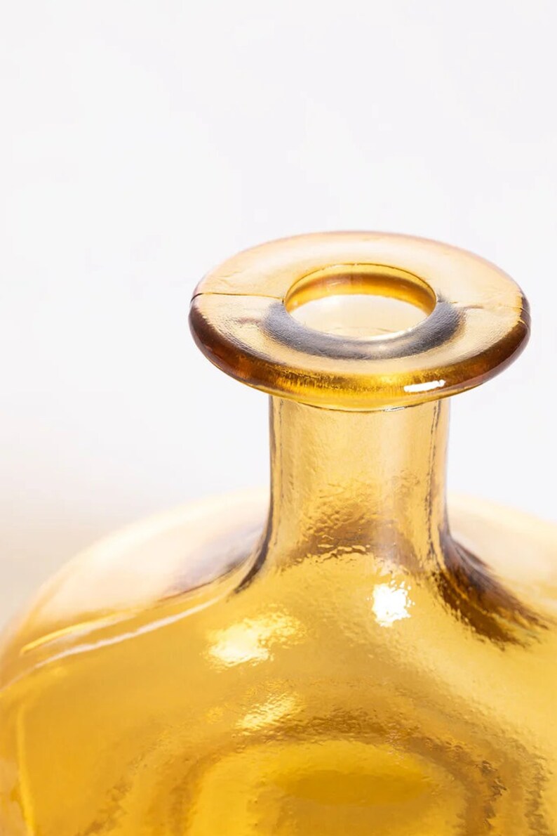 Flower Glass Vase Minimalist Nordic Style Vase Centerpiece Etsy