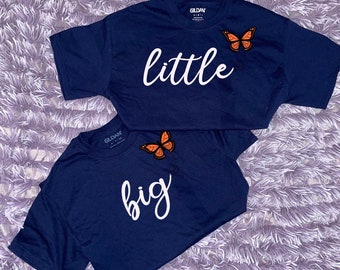 Big Little Butterfly Shirts