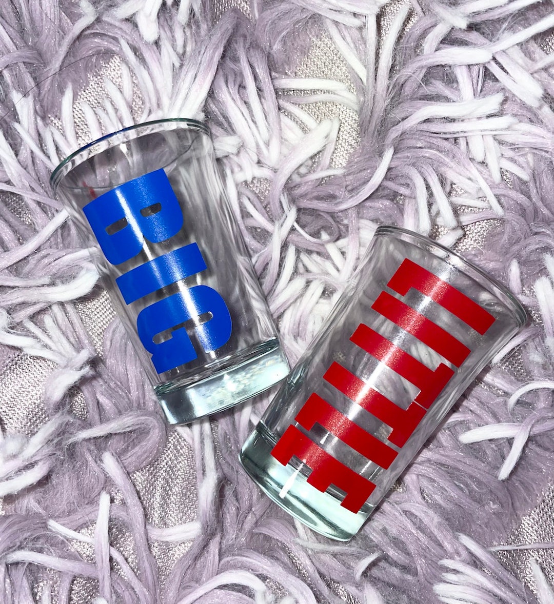 Big Little Shot Glasses Etsy