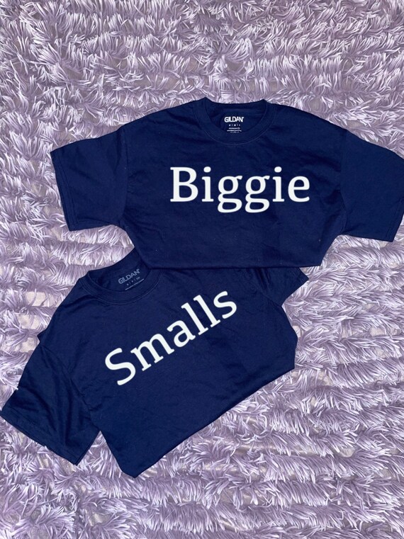 biggie smalls big little shirts