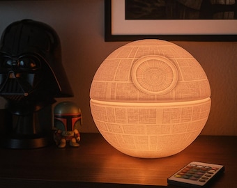 Star Wars Death Star RGB Lamp | Unique and Geek Home Decor