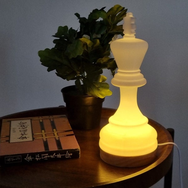 Lampe Roi d'Échec - Élégance Classique avec une Touche Moderne