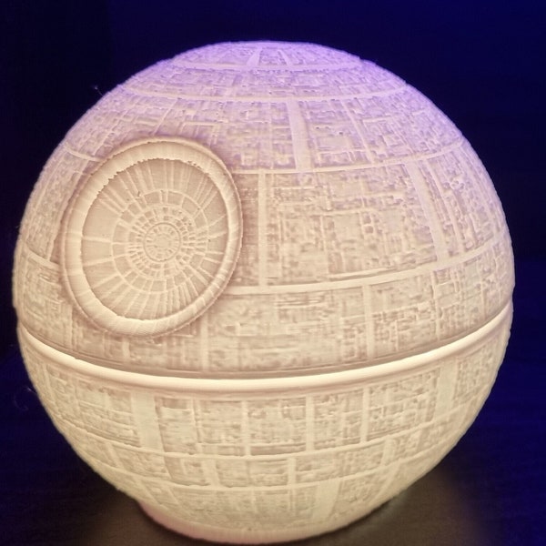 Star Wars Todesstern RGB-Lampe | einzigartige und geekige Innendekoration