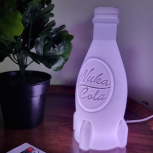 Fallout Nuka-Cola Lamp, Modern Table Lamp, Mood Lamp, Bedside Lamp