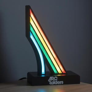 Lampada LED Arc Raider – Illuminazione dimmerabile per videogiochi di fantascienza (opzione personalizzabile)