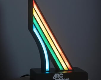 Arc Raider LED Lamp – Dimmable sci-fi gaming lighting (custom option)