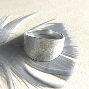 Trend rings, Matter ring, Thick ring, 925 silver ring wide, Elegant ring, Design ring, Silver engagement ring
