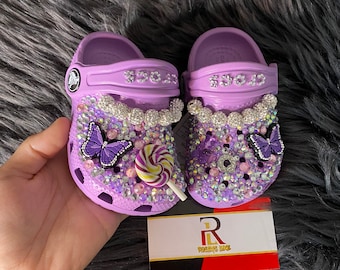 Boujie Bling\u2019d Kustom\u2019d Crocs