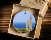 Cornish towns ceramic decorations, Cornwall harbour ceramic decoration, Cornish gifts, Cornish personalised ceramic gifts, home decoration