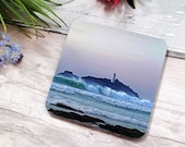 Cornish Seascape Coasters, Cornwall Seaview Coasters, Available Individually or As a Set of 4