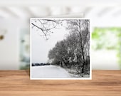 Winter on Dartmoor Card, Dartmoor Coaster, Dartmoor Card, Dartmoor Birthday Card, Dartmoor Thank you Card, Dartmoor Christmas Card