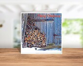 Seefeld Fans Card, Austrian Alps Card, Austria Birthday Card, Seefeld Christmas Card, Austria Christmas Card, Christmas Card of Seefeld