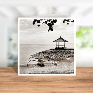Benoa Bali Card, Bali up lifting Quote Card, Benoa Bali Coasters, Benoa Bali Print, Benoa Bali card for friend, Bali lover card, Bali Sunset