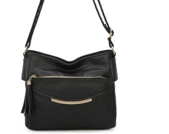 Vegan satchel bag - vegan handbag- shoulder bag women/ crossbody bag/ satchel bags - travel crossbody bags- gifts for mother- handbags