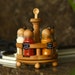 Wooden Spice Rack, Tabletop Spice Rack, Wall Spice Rack, the Whole ...
