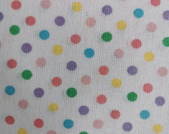 Colourful polkadot bandana