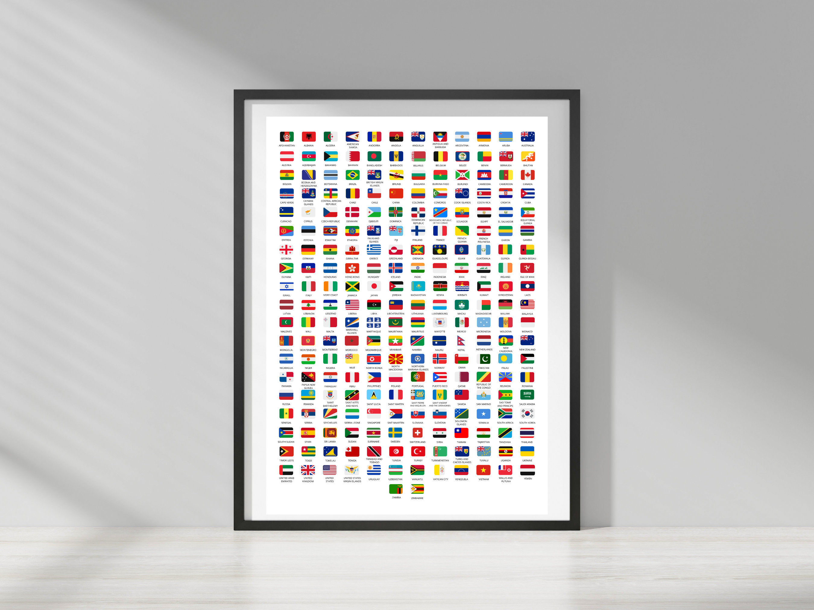 Flags of the World, World Flags, Countries of the World, 237 Countries ...
