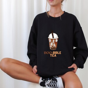 Bubble tea crewneck sweatshirt