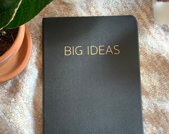 BIG IDEAS - Vegan Hardcover Lined Journal