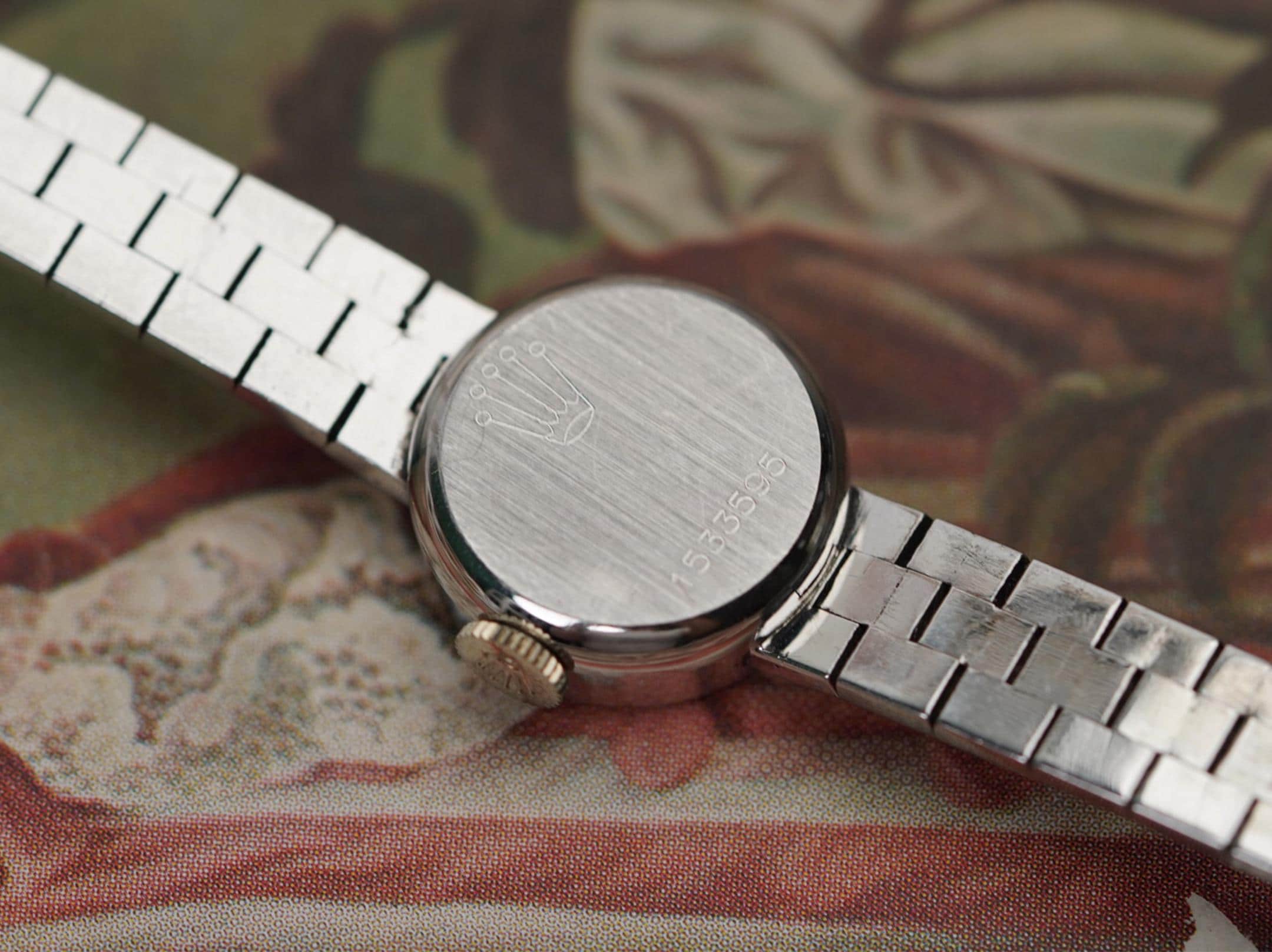 Rolex Precision 18k White Gold, Circa 1960s Vintage Rolex  display picture 2