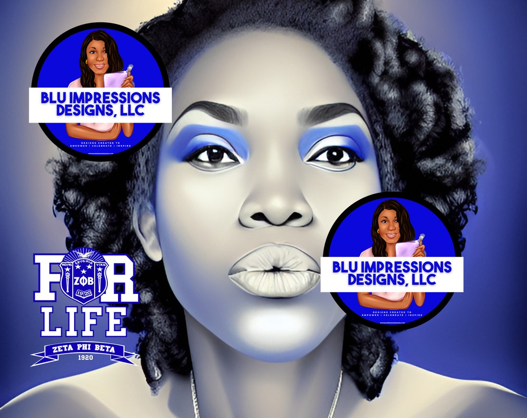 Zeta Phi Beta Sorority, Inc. Art. Representation Matters. Black Girl