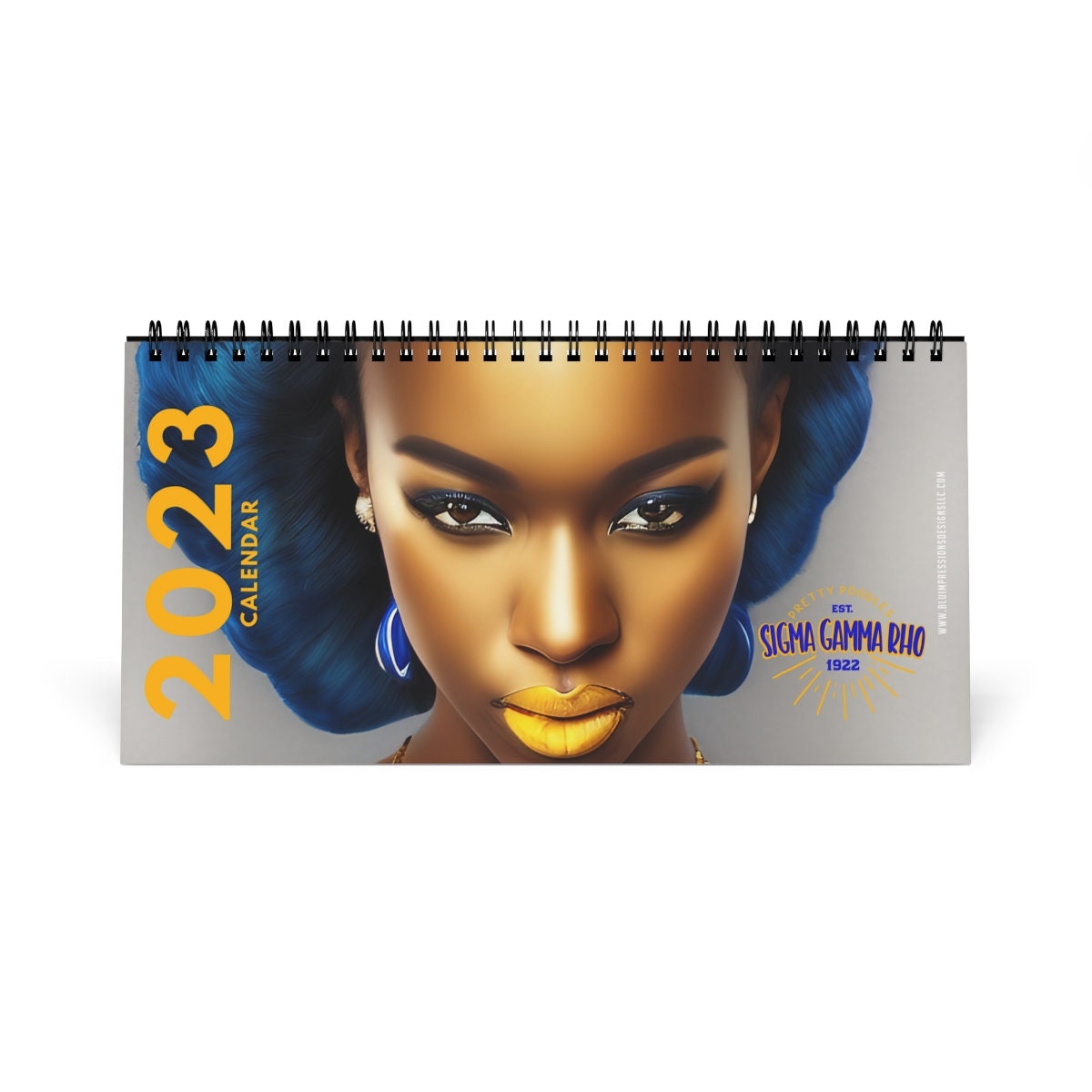 Sigma Gamma Rho Themed Desk Calendar 2023 African American Etsy
