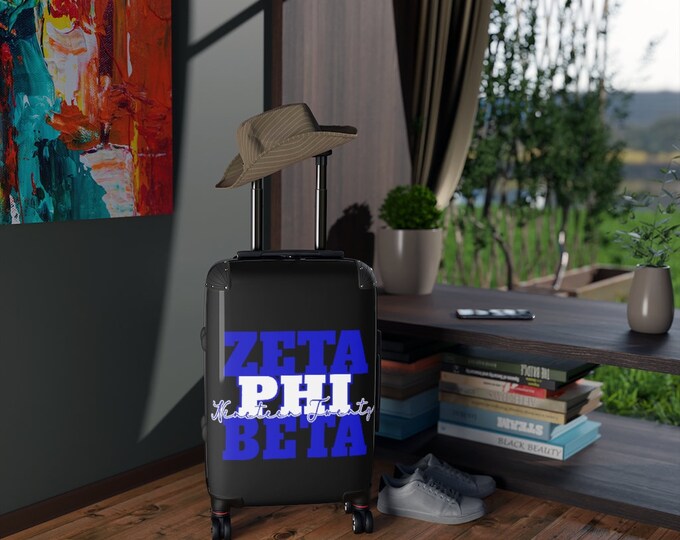 Zeta Phi Beta Suitcases