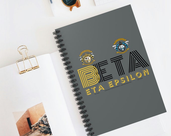 Beta Eta Epsilon Sorority and Fraternity IncorporatedSorority Inspired - Spiral Notebook - Ruled Line