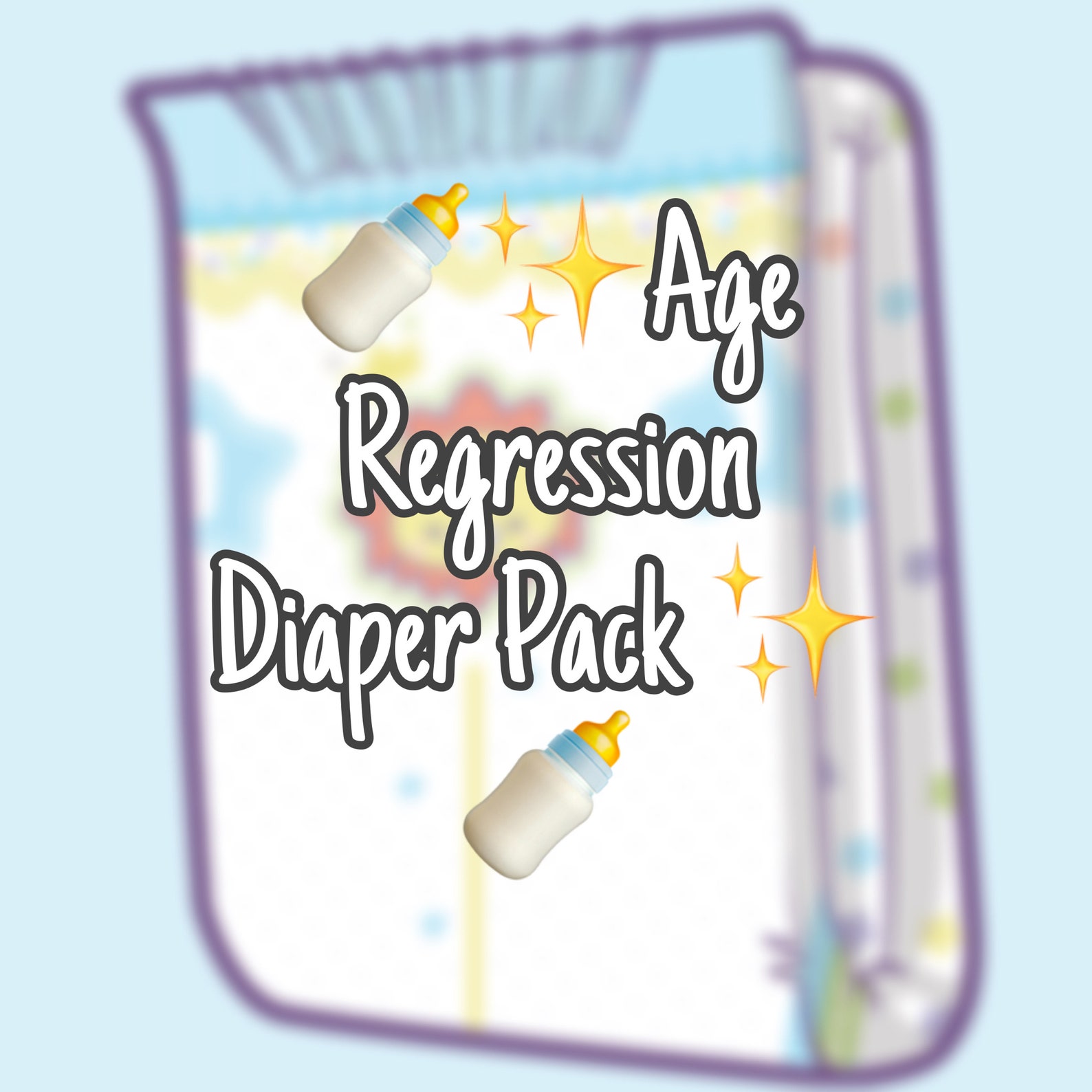 Little Space Age Regression Diaper Box Etsy