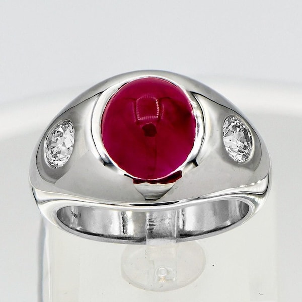 Mens Platinum Rings Etsy