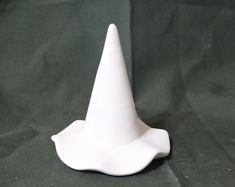 Small Pottery Witch Hat Halloween Décor Stoneware Fall - Etsy