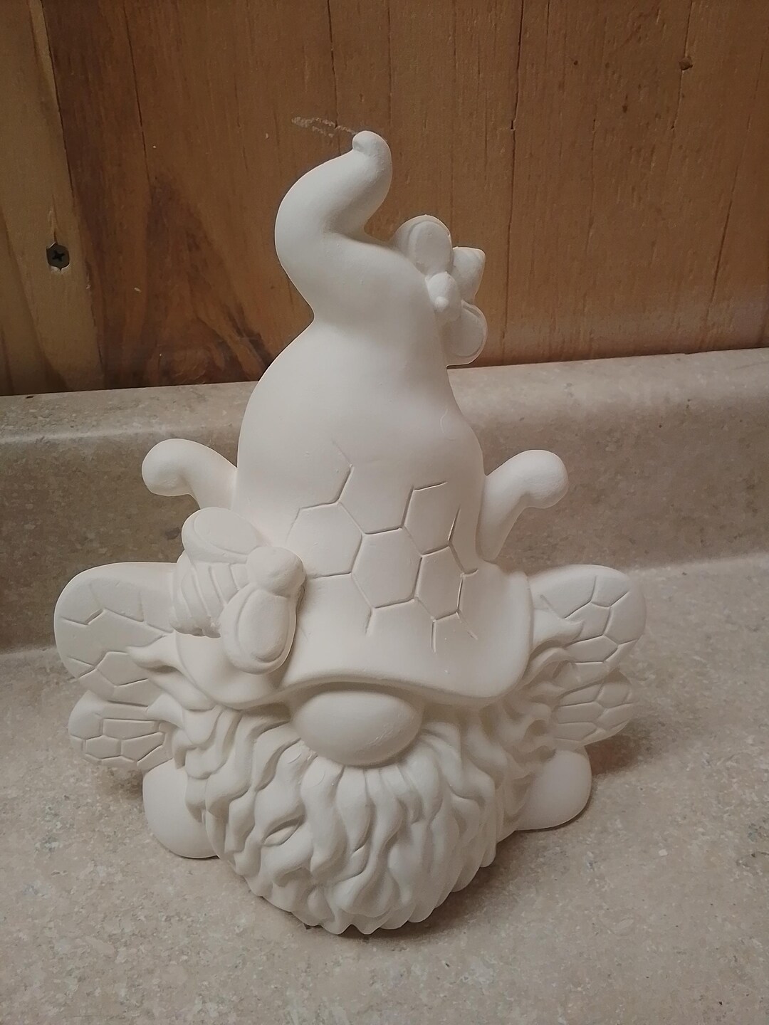 Honey Bee Gnome With Bees on Hat - Etsy