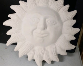 Sun Plaque with Face