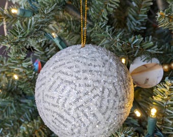 Harry Potter and The Sorcerer's Stone Christmas Ornament with Glitter