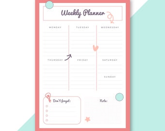 weekly planner