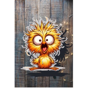 funny chicken vinyl sticker waterproof sticker water bottle sticker, laptop sticker, chick sticker, chicken , teacher sticker kid sticker