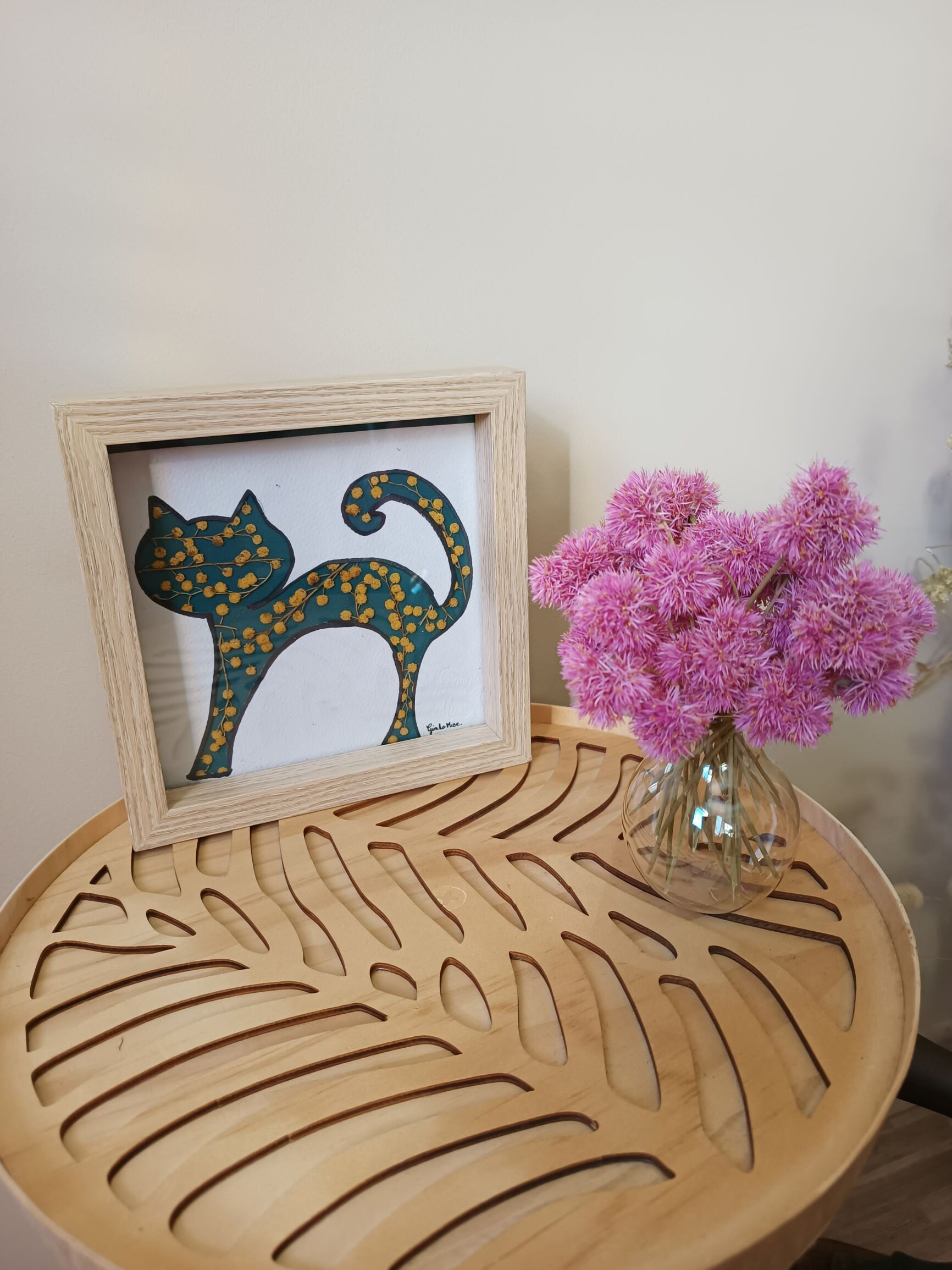 Herbier - Chat Mimosa