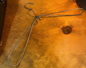 Vintage Metal Folding Hanger