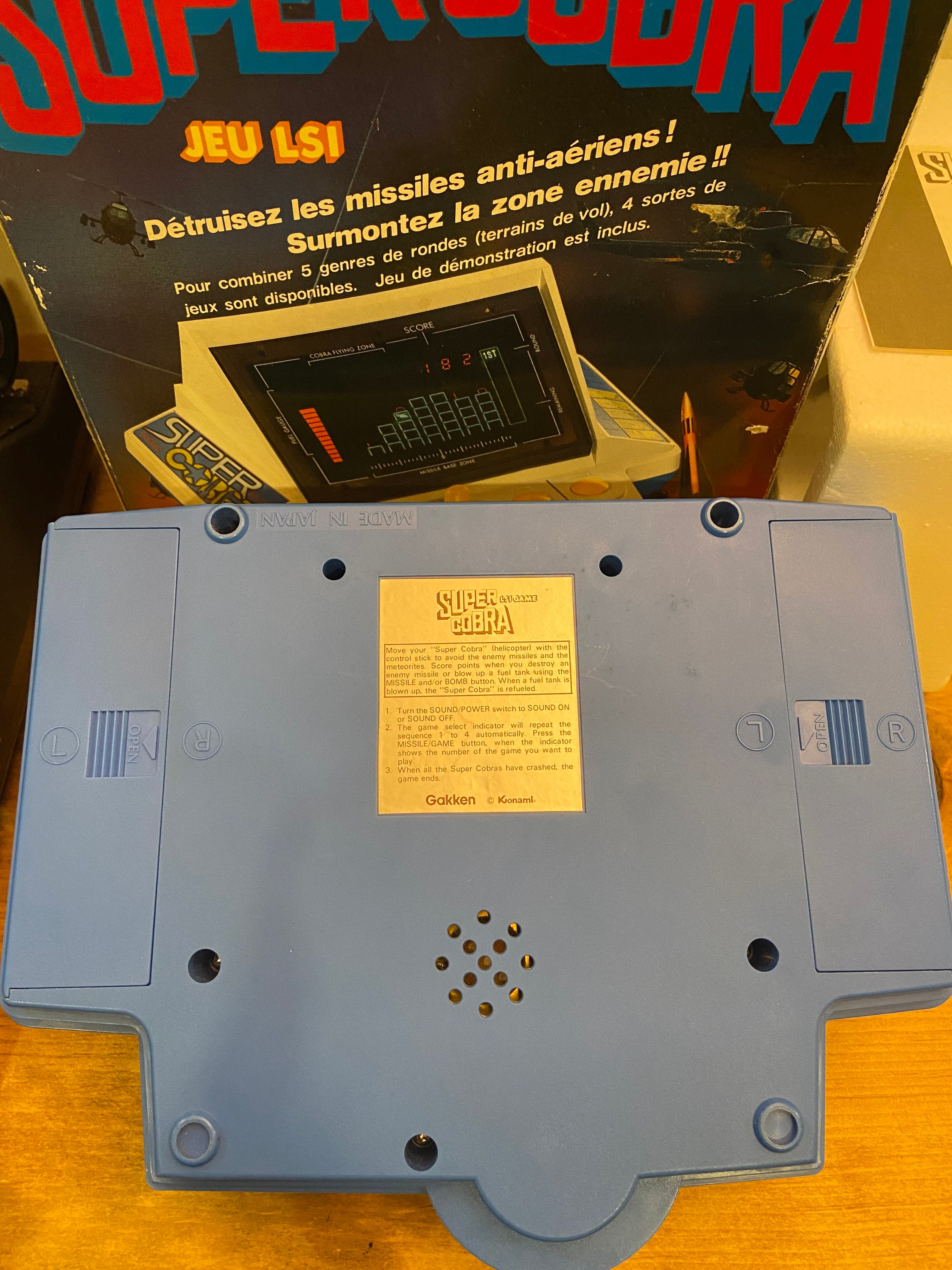 Vintage Gakken Konami Super Cobra Arcade Game - Etsy