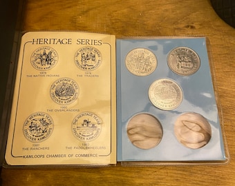 Vintage Spoolmak Trade Dollar Heritage Series 3 of 5