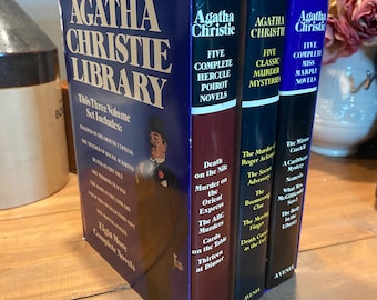 Agatha Christie Library Three Volume Set