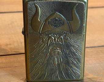 Zippo Harley Davidson Viking Lighter