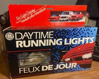 Vintage GE Daytime Running Lights Halogen