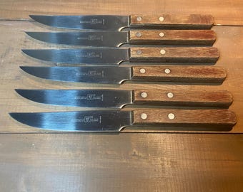 J.A. Henckels Rostfrei Holland - 6 Steak Knives