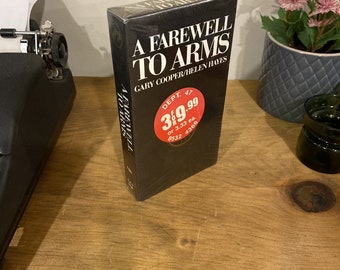 Vintage Sealed "A Farewell to Arms" VHS