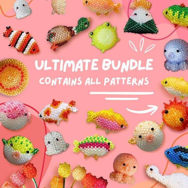 ALL Beaded Patterns Bundle - The Complete PDF Collection