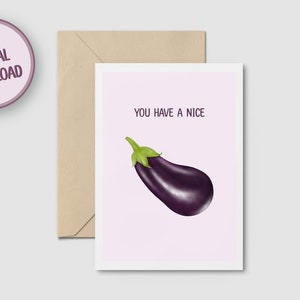 Carte coquine à imprimer pour lui, cadeau coquin pour lui, carte de St Valentin coquine imprimable, cadeau drôle pour lui